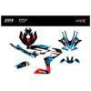 KIT DECO APRILIA RS 660 MODELE V3 BLEU