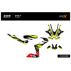 KIT DECO APRILIA RS 660 MODELE V3 JAUNE
