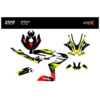 KIT DECO APRILIA RS 660 MODELE V3 JAUNE