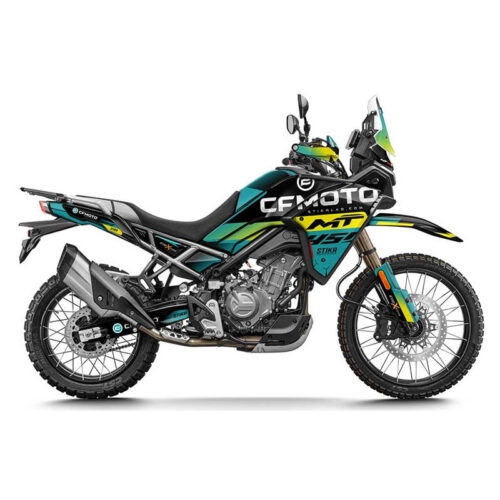 Kit déco CF 450 MT BLEU/JAUNE