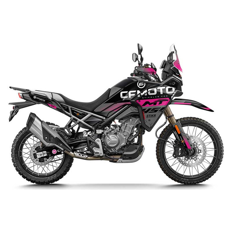 Kit déco CF 450 MT GRIS/ROSE Kit déco CF 450 MT GRIS/ROSE