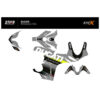Kit déco DUCATI PANIGALE V4S/R - MODELE V1 - GRIS JAUNE