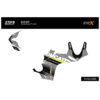 Kit déco DUCATI PANIGALE V4S/R - MODELE V1 - GRIS JAUNE