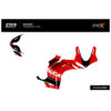 Kit déco DUCATI PANIGALE V4S/R - MODELE V3 - ROUGE
