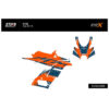 Kit déco KTM 990 RC R - V3 - ORANGE BLEU