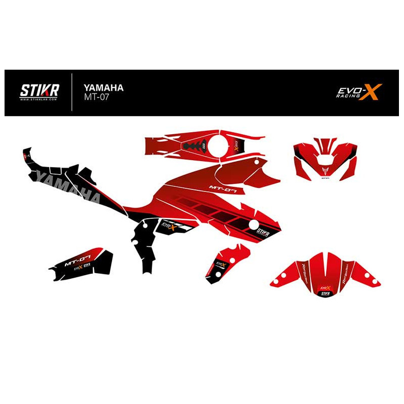 kit-deco-mt07-rouge Kit déco MT07 ROUGE