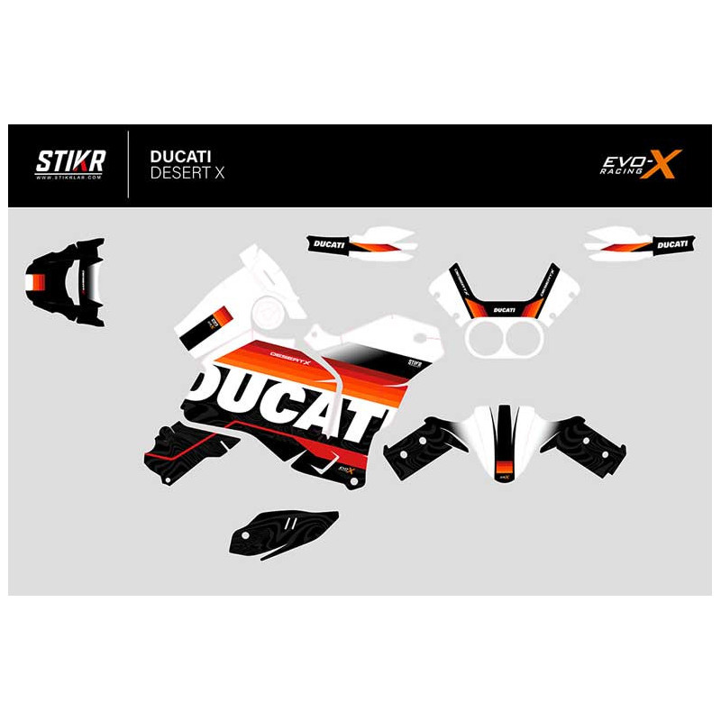 KIT DECO STIKRLAB DUCATI DESERT X V3