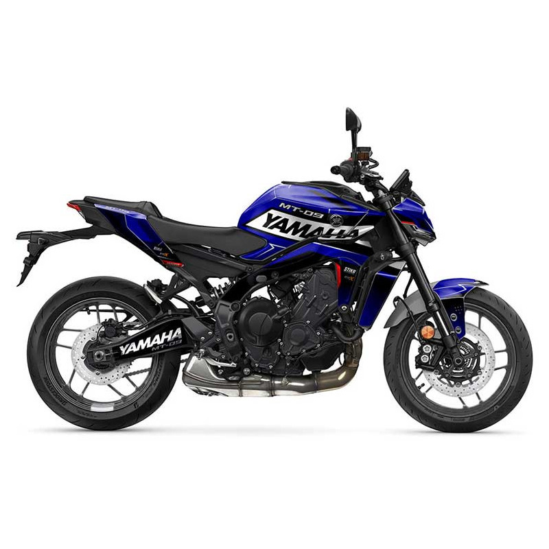 KIT DECO STIKRLAB YAMAHA MT09 V2 BLEU