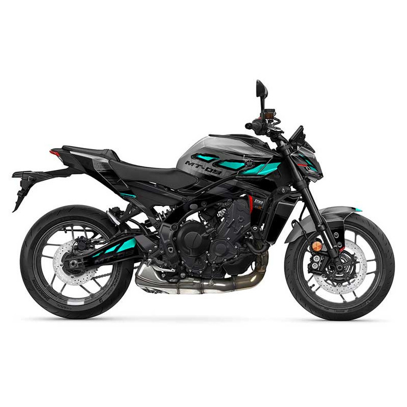 KIT DECO STIKRLAB YAMAHA MT09 V3 BLEU