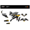 KIT DECO STIKRLAB YAMAHA MT09 V3 JAUNE