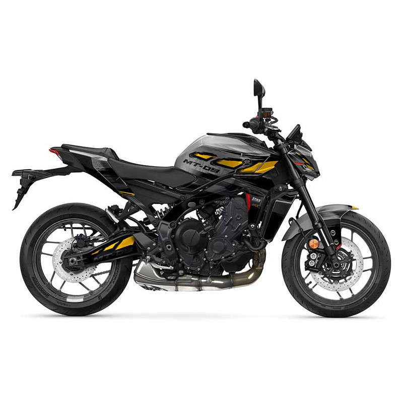 KIT DECO STIKRLAB YAMAHA MT09 V3 JAUNE
