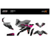 KIT DECO STIKRLAB YAMAHA MT09 V3 ROSE