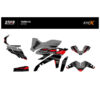 KIT DECO STIKRLAB YAMAHA MT09 V3 ROUGE