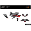 KIT DECO STIKRLAB YAMAHA MT09 V3 ROUGE