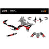 KIT DECO STIKRLAB YAMAHA TENERE 700 V1 GRIS