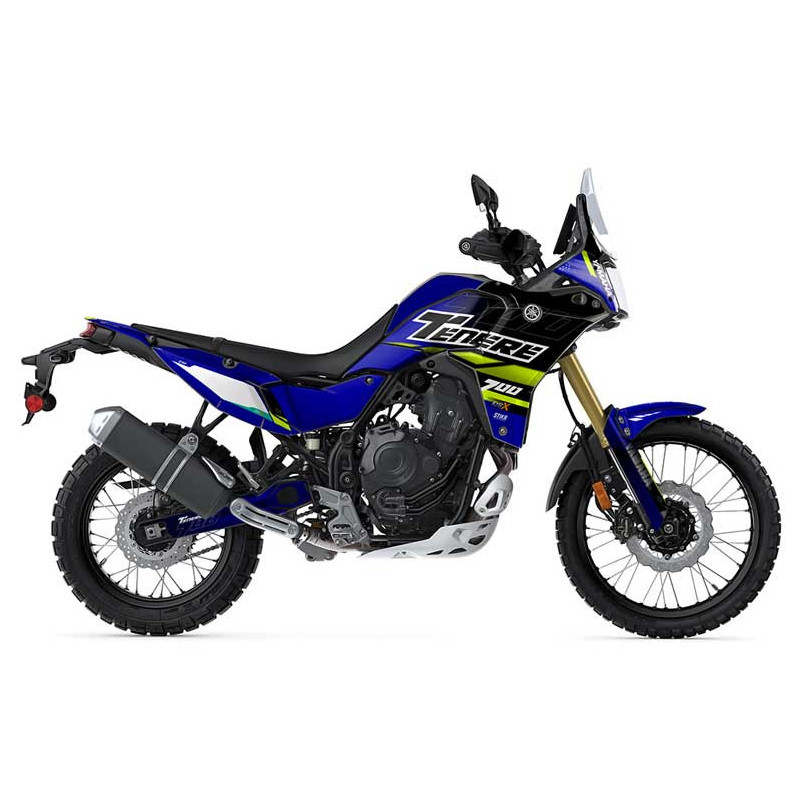 KIT DECO STIKRLAB YAMAHA TENERE 700 V2 BLEU JAUNE