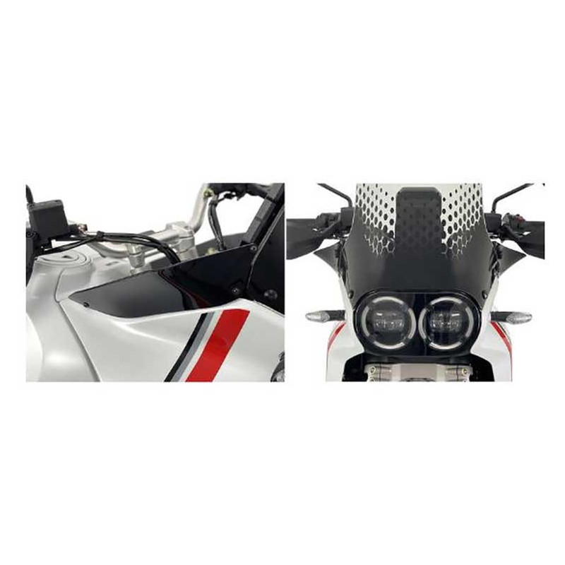 KIT DEFLECTEURS LATERAUX CNC RACING DUCATI DESERT X