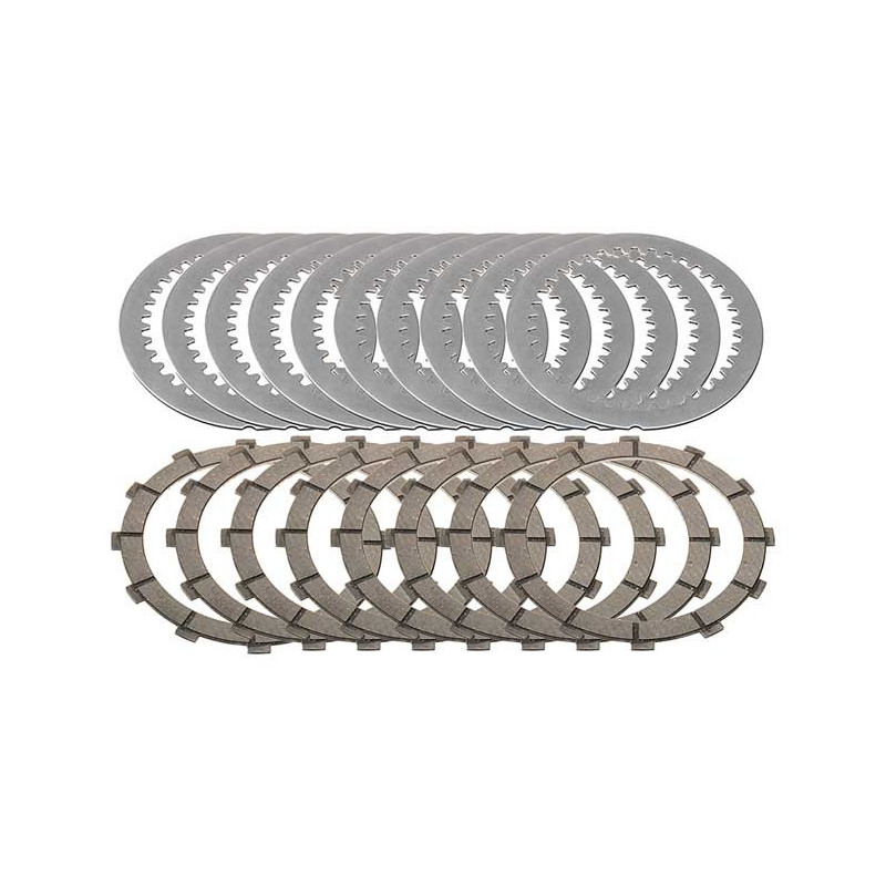 KIT DISQUES COMPLETS D'EMBRAYAGE REMPLACEMENT MASTER TECH 12 DENTS ORGANIQUES