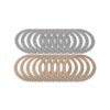 KIT DISQUES EMBRAYAGE DUCATI OEM LISSE ET GARNIS 48 DENTS METAL FRITTÉ KIT DISQUES EMBRAYAGE DUCATI OEM LISSE ET GARNIS 48 DENTS METAL FRITTÉ