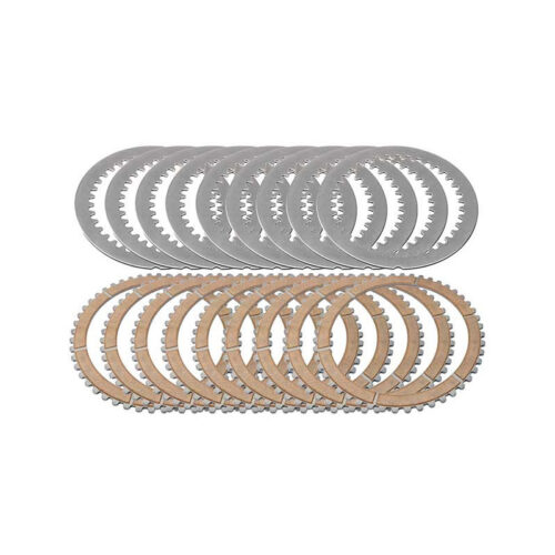 KIT DISQUES EMBRAYAGE DUCATI OEM LISSE ET GARNIS 48 DENTS METAL FRITTÉ