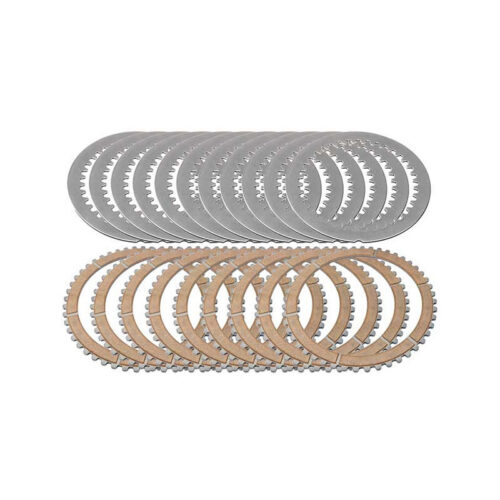 KIT DISQUES EMBRAYAGE DUCATI OEM LISSE ET GARNIS 48 DENTS METAL FRITTÉ