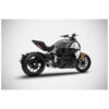 Kit échappement + raccord inox  diavel 1260 modele Euro 5 Zard