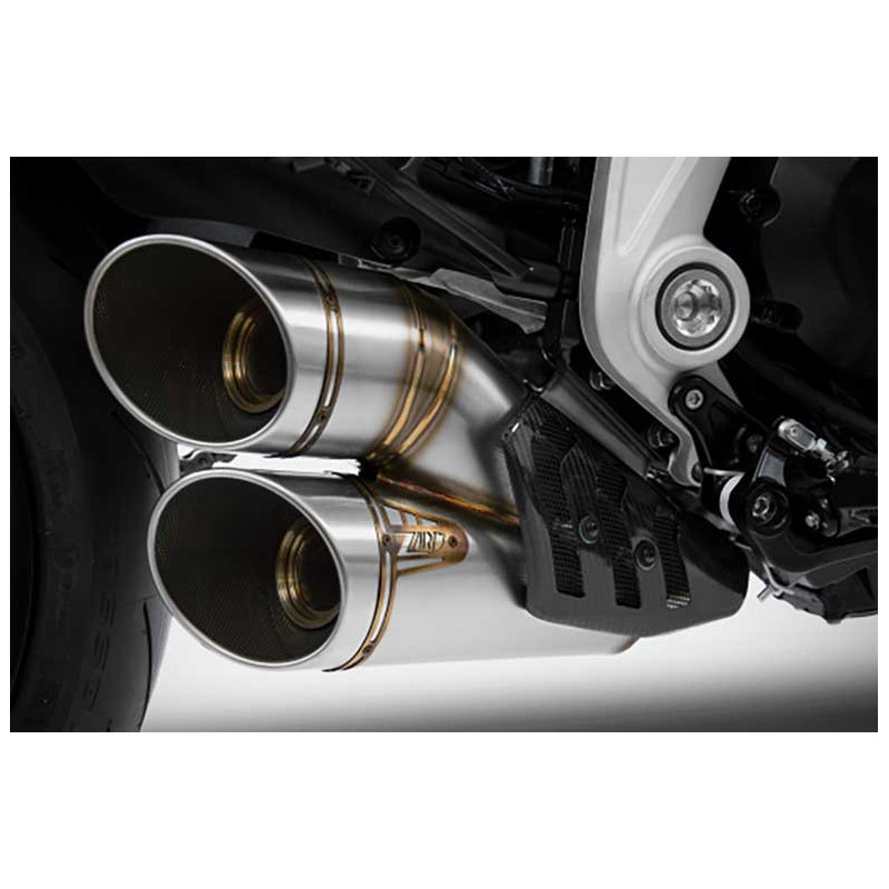 Kit échappement + raccord inox  diavel 1260 modele Euro 5 Zard