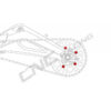 kit-ecrous-pour-bride-porte-couronne-5-trous-ducati KIT ECROUS POUR BRIDE PORTE COURONNE 5 TROUS DUCATI