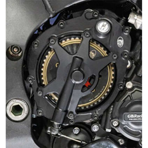 KIT EMBRAYAGE ANTI DRIBBLE ET CARTER STM EVO SBK AVEC CLOCHE ET DISQUES 48 DENTS