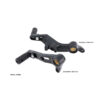 KIT LEVIER DE VITESSE ET DE FREIN CNC RACING DUCATI