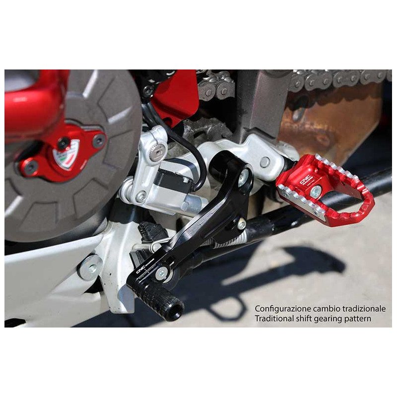 KIT LEVIER DE VITESSE ET DE FREIN CNC RACING DUCATI MULTISTRADA
