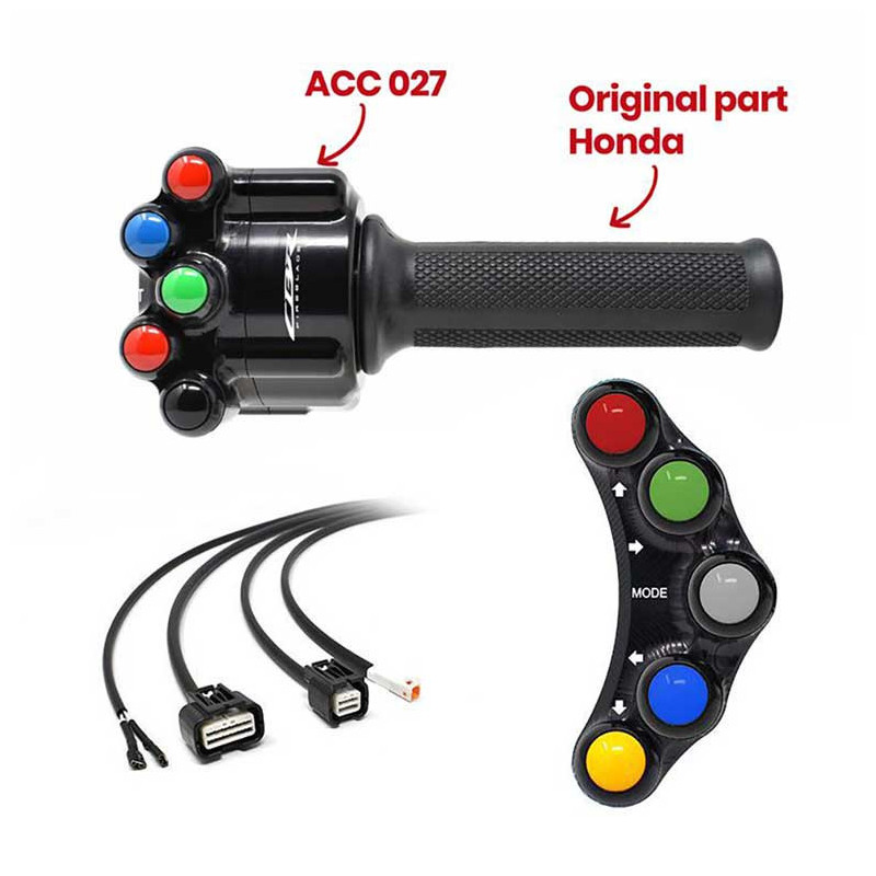 KIT POIGNEE COMPLETE RACING + COMODOS RACING GAUCHEHONDA CBR 1000 RR-R