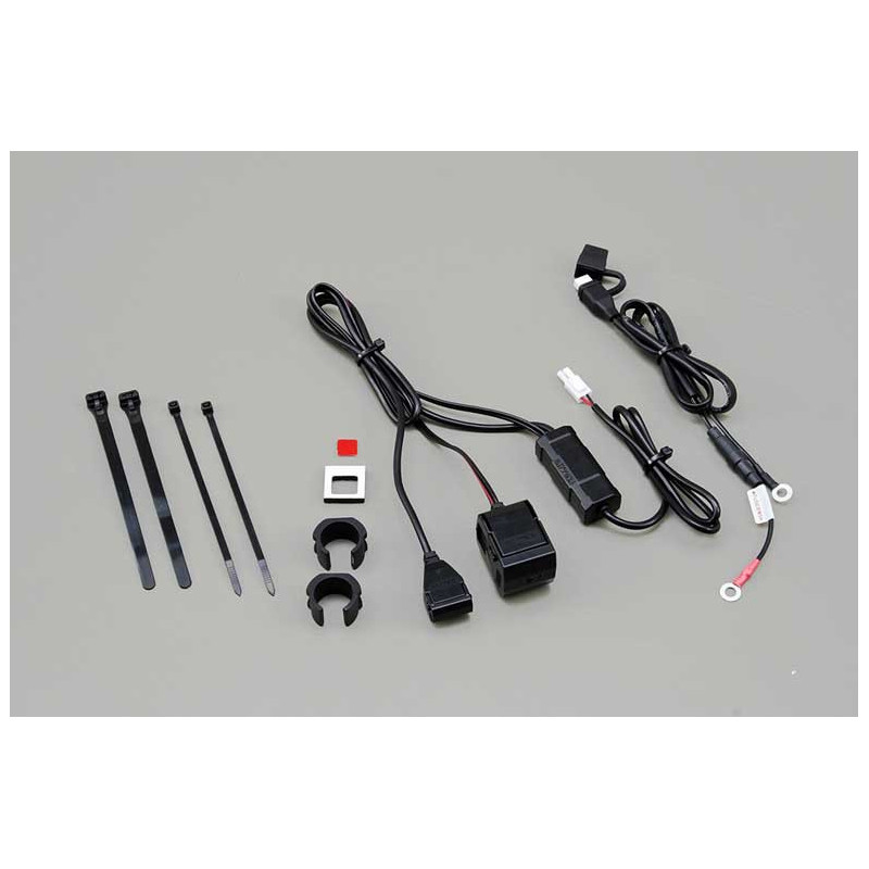 KIT PRISE USB "TYPE-A" 1PORT & CIGARETTE 1PORT