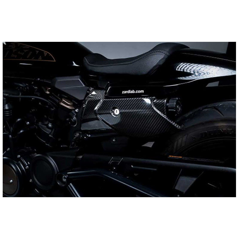 KIT PROTECTION RADIATEUR ET FLANC CARBONE ZARD