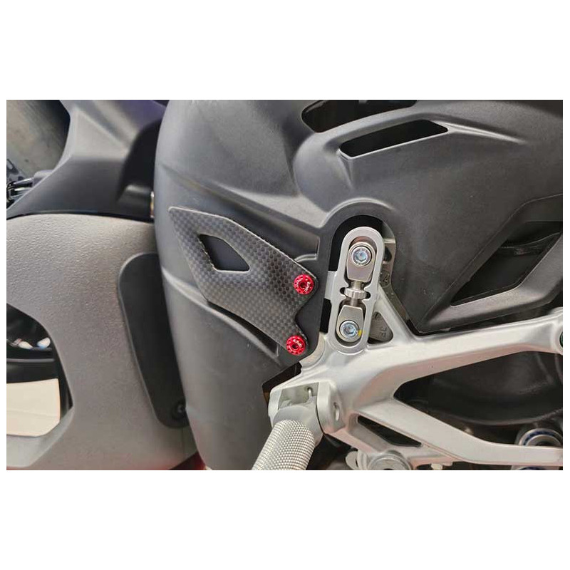 KIT PROTÈGE-TALONS DUCATI PANIGALE V4 2025+ - CARBONE