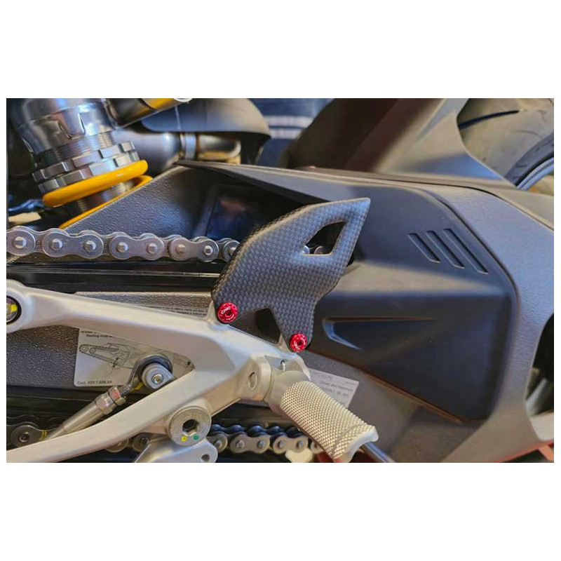KIT PROTÈGE-TALONS DUCATI PANIGALE V4 2025+ - CARBONE