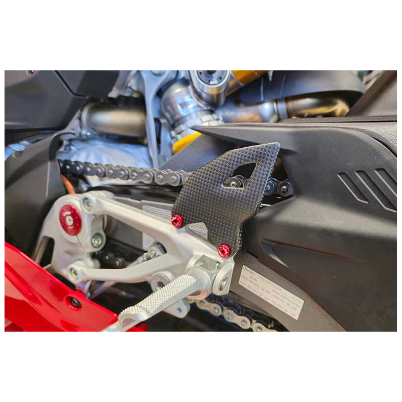 KIT PROTÈGE-TALONS DUCATI PANIGALE V4 2025+ - CARBONE