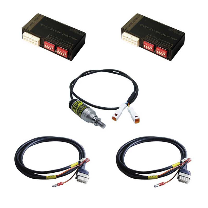 KIT QUICK SHIFTER EQS CAPTEUR BIDIRECTIONNEL BICYLINDRE PVL (PUSH/PULL)