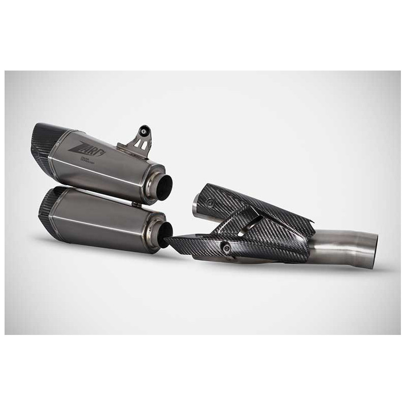 KIT RACCORD COLLECTEUR 1 EN 2 POUR SILENCIEUX ZARD DOUBLE SORTIE