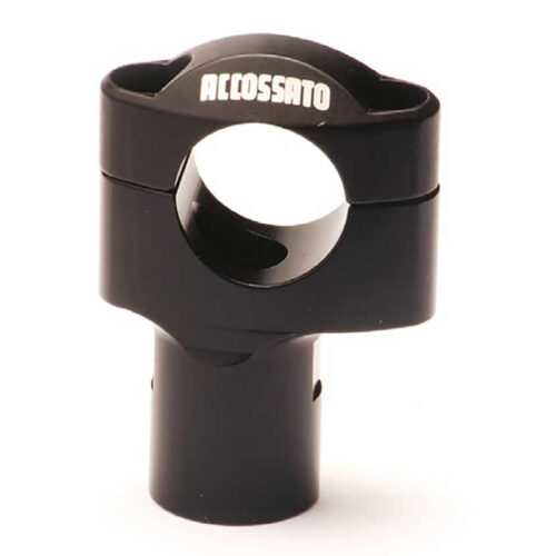 Kit risers Accossato + 20 mm et kit de transformation pour guidon Ø22mm - Ø28