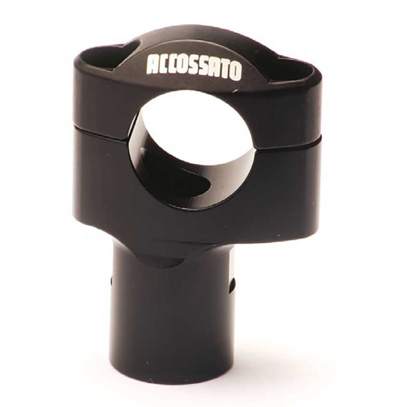 Kit risers Accossato + 20 mm et kit de transformation pour guidon Ø22mm - Ø28