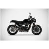 KIT SILENCIEUX ZARD MODELE CONIQUE INOX E5 TRIUMPH SPEED TWIN