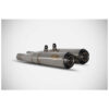 KIT SILENCIEUX ZARD MODELE CONIQUE INOX E5 TRIUMPH SPEED TWIN