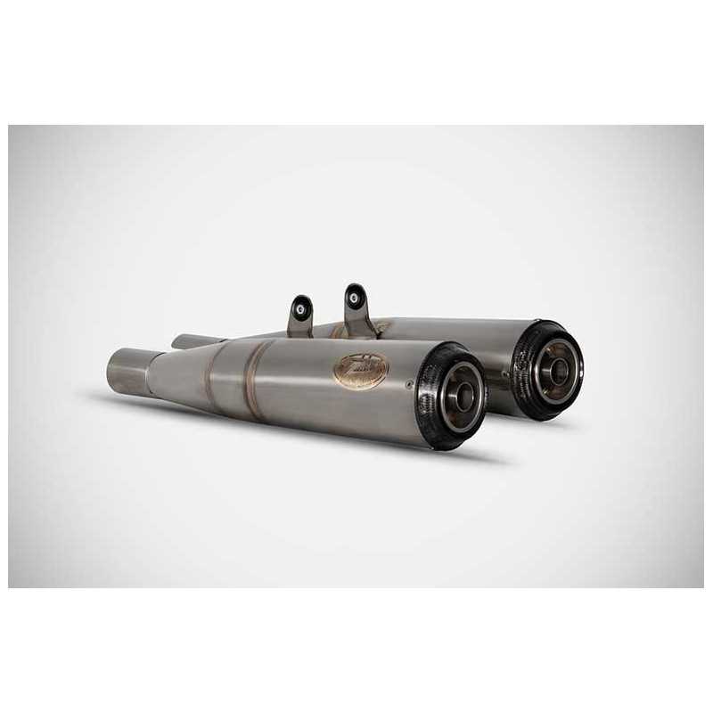 KIT SILENCIEUX ZARD MODELE CONIQUE INOX E5 TRIUMPH SPEED TWIN