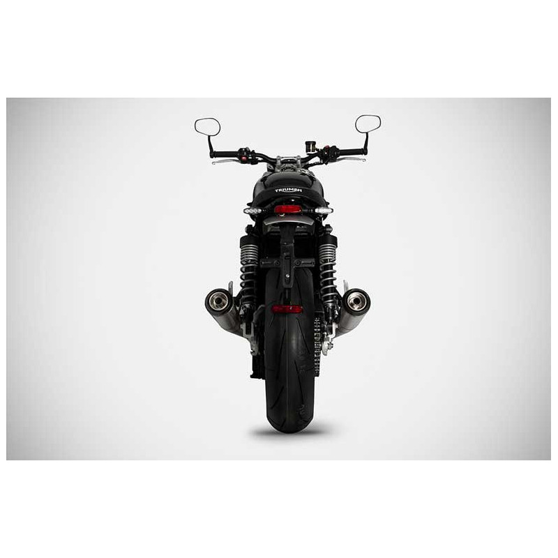 KIT SILENCIEUX ZARD MODELE CONIQUE INOX E5 TRIUMPH SPEED TWIN
