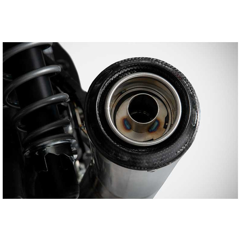 KIT SILENCIEUX ZARD MODELE CONIQUE INOX E5 TRIUMPH SPEED TWIN