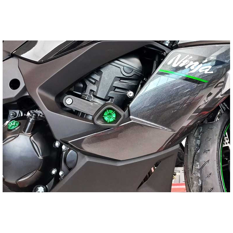 KIT TAMPONS DE PROTECTION EVOTECH RC KAWASAKI NINJA 1100 SX 2025+