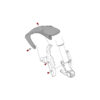 KIT VIS GARDE-BOUE AVANT DUCATI SCRAMBLER 1100