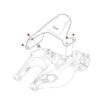 Kit visserie garde boue arrière Ducati