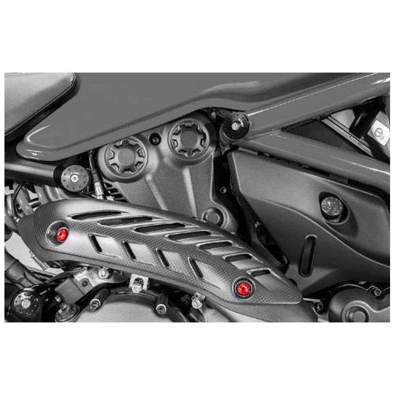 Kit visserie parechaleur collecteur échappement Ducati